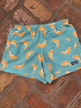 Patagonia Shorts with cantaloupe